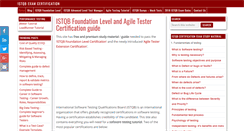 Desktop Screenshot of istqbexamcertification.com